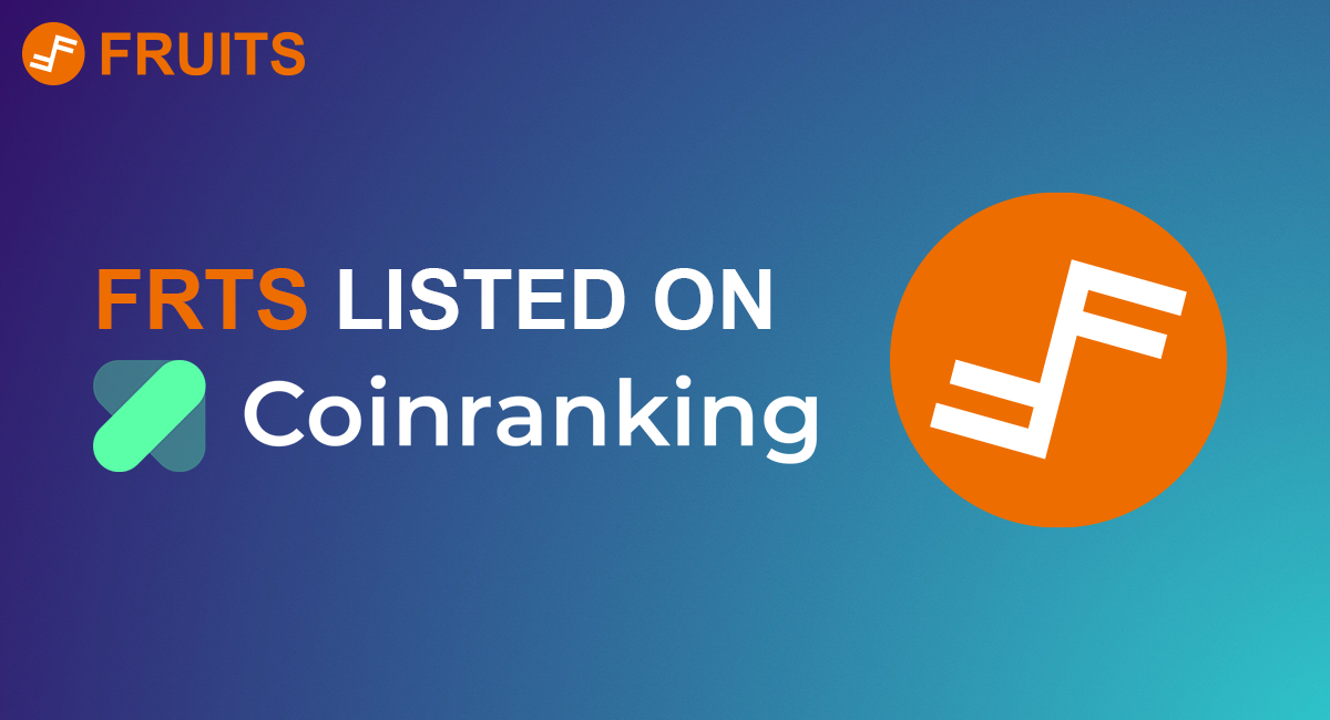 Fruits (FRTS) is Now Listed on Coinranking