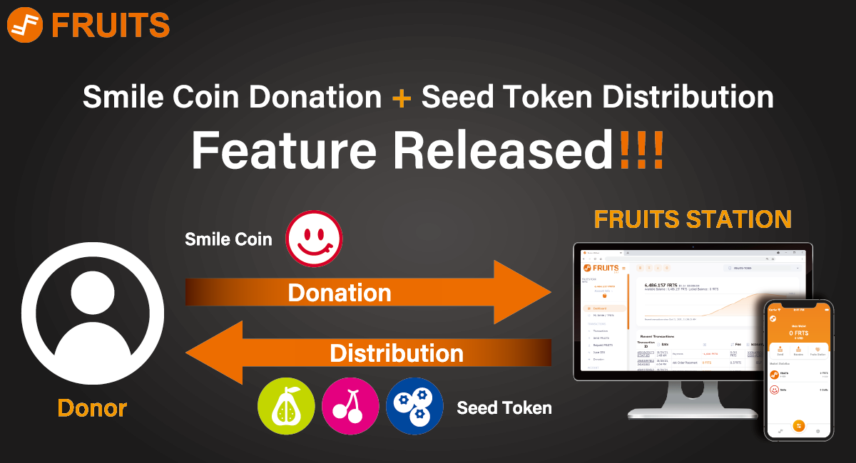 Smile Coin Donation + Seed Token Distribution Released!